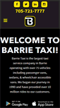 Mobile Screenshot of barrietaxi.com